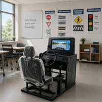 Simulateur de conduite, équipement de formation spécial pour les écoles de conduite
