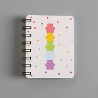 Carnet à spirale personnalisable avec logo, format A7 mini, portable, idéal pour les étudiants, taille sur mesure, vente en gros