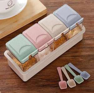 Nuevo Diseño de Alta Calidad, Exquisito Organizador de Especias de Plástico para Gabinete de Cocina, Caja para Condimentos - Product Image 6