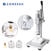 Machine à sertir manuelle ZONESUN ZS-YG20A pour bouchons de parfum, presse à capuchons métalliques