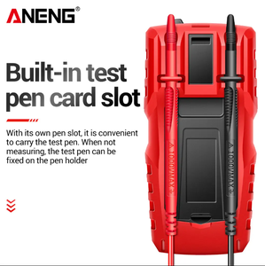 M108 AC/DC Probador de instrumentos eléctricos Automático Multifunción Digital Mini Multímetro digital - Product Image 4