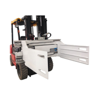 Aksesoris Forklift Kontrol Hidrolik: Penjepit Bale Geser/Putar untuk Penanganan Kertas Bekas/Bale Kapas