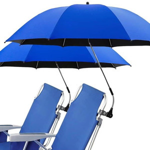 Sombrilla Personalizada para Silla de Playa, Promocional, Resistente al Viento, Grande, de Alta Calidad, Ajustable, Multidireccional, para Cochecito de Bebé - Product Image 1