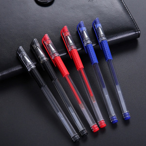Ballpoint <b>Pen</b> 0.5 Mm Bullet Tip Water Based Ink For Office School Use Black Blue Red Colors Plastic Body 15Cm Length - Product Image 1