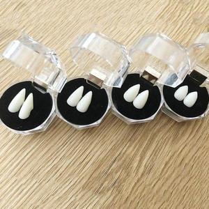 Dents de vampire crocs décorations de fête d'halloween et accessoires de mascarade Cosplay pour prothèses de sorcière loup-garou - Product Image 3