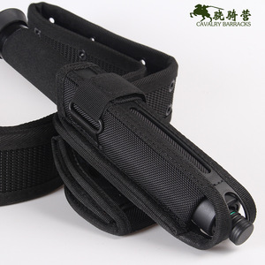 Funda Táctica Xiaojiying Negra de Tela Oxford para Cinturón, Soporte para Bastón con Rotación de 360 Grados y Diseño de Extracción Rápida - Product Image 2