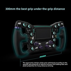 Conspit 01 300mm/11.8" Carbon Fiber Sim Racing Steering Wheel Feedback Usb Direct <b>Pc</b> Compatible Conspit 01 - Product Image 2