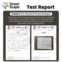 Papier texturé français moderne et minimaliste pour installation au plafond, idéal pour décorations lumineuses, taille et couleur personnalisables, marque Green Scape