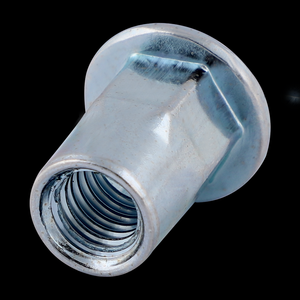 HYDRANUT Demi-hexagone M4 M5 M6 M8 M10 Inserts filetés Réutilisable Automobile CVC Boîtiers électriques Soudage Taraudage Utilisation métallique - Product Image 4