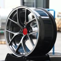 Tek Parça İçbükey Jantlar 18 19 20 21 22 23 24 İnç 5x114.3 5x112 5x130 LM FI-R RI-D Alaşımlı Dövme Jantlar 911 GT4 RS için