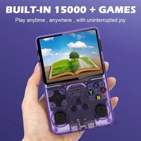 Console de jeu portable classique Arkos R36S 64 Go, écran 3,5 pouces, mini console de jeu rétro portable
