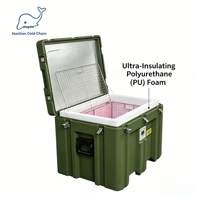 Boîte isotherme médicale rotomoulée de qualité 101L pour le transport de sang et de vaccins dans les hôpitaux et les ambulances
