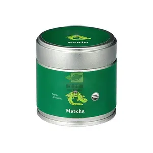 30g timah dapat dikemas bubuk teh hijau Matcha dengan Label pribadi 6A seremonial Grade Matcha