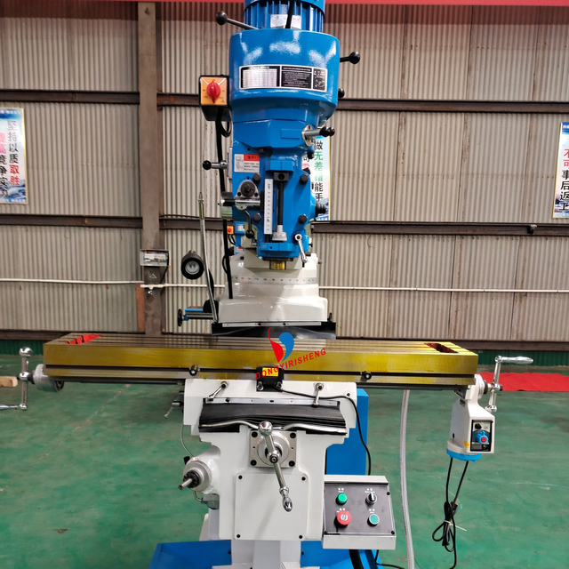 High-Precision 4H Vertical and Horizontal Turret Milling Machine Planer & Slotting Machinery with Motor 2.2kW 380V/220V