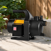 Großhandel 1000W Garten-Jetpumpe 3500L/H 44M Förderhöhe Selbstansaugende Tragbare Wasserpumpe für Gartenbewässerung und Haushaltswasserförderung