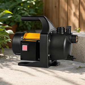 Pompe à jet de jardin 1000W en gros, 3500L/H, hauteur de refoulement 44M, auto-amorçante, portable, pour l'arrosage des jardins et le transfert d'eau domestique - Product Image 4