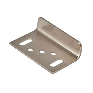 Support d'<span class=keywords><strong>angle</strong></span> en métal plaqué robuste de 2 pouces en forme de L pour étagères en bois, meubles, armoires, équerres d'<span class=keywords><strong>angle</strong></span> à 90 degrés à un seul côté - Product Image 4