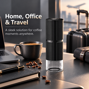 Molinillo de Café Eléctrico Portátil, Recargable por USB Tipo C, Molinillo de Granos de Café de 20g para Hogar, Oficina, Viajes y Venta al por Mayor - Product Image 2
