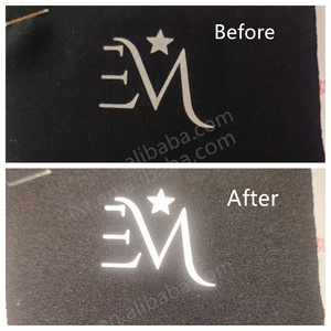 Yoga Reflecterende Op Maat Bedrukte Etiketten Met Hoge Zichtbaarheid Kleding Warmteoverdracht Lasergesneden Wasbaar - Product Image 5