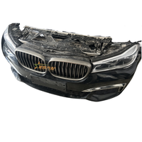 Piezas Originales de Segunda Mano para BMW Serie 7 Modelo G12: Parachoques, Radiador, Faros Delanteros y Panel de Puerta Desmontado