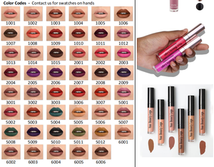 Set Lipstik Cair <span class=keywords><strong>Matte</strong></span> Tahan Lama 47 Warna Private Label, <span class=keywords><strong>Lip</strong></span> <span class=keywords><strong>Gloss</strong></span> Tahan Air untuk Riasan Kecantikan, Bebas Kekejaman pada Hewan - Product Image 6