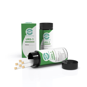 Bandelettes de test <span class=keywords><strong>urinaire</strong></span> de cétone URS-1K en gros, 100 bandelettes pour analyse d'urine, prise en charge OEM - Product Image 3