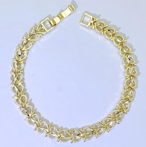 Accessori di Moda, Gioielli per Uomo e Donna, Bracciale da Festa in Ottone Placcato Oro 14K, Pulsera De Amor Laminado De Oro - Product Image 5