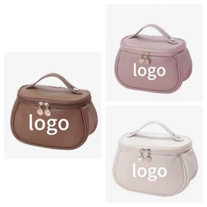 Trousse de <span class=keywords><strong>Maquillage</strong></span> Coréenne Tendance Grande Capacité en Forme d'Orgue, Boîte de Rangement Étanche en PU avec Logo Personnalisé pour Cosmétiques - Product Image 5