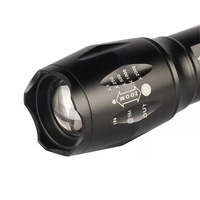 Lampe de poche tactique XML T6 la plus brillante 1000 Lumen, fonction étanche, lampe torche LED pour l'autodéfense