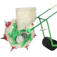 Nouveau semoir agricole manuel deux-en-un pour engrais et maïs avec moteur et pompe, niveau de sécurité élevé