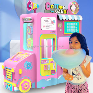 OEM ODM 新型アップグレード業務用綿菓子製造機 花の種類豊富 全自動綿菓子販売機 - Product Image 2