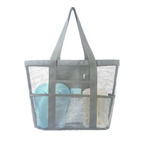 Strandtasche mit Großer Kapazität, Aufbewahrungstasche für Toilettenartikel, Badeanzug-Aufbewahrungstasche, Outdoor Einzelschulter-Faltbare Handtasche