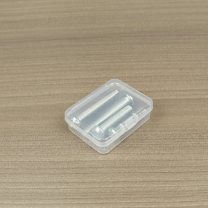 Transparent Plastic Storage <b>Box</b> Rectangle 5X3.9X1.5Cm Covered Jewelry <b>Box</b> <b>Small</b> Parts <b>Packaging</b> - Product Image 3