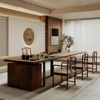 Bureau extensible en bois massif moderne avec un nouveau design pour usage commercial en bureau