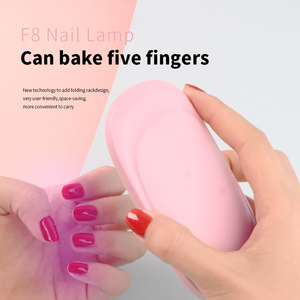 Phổ biến trong móng tay kỹ thuật viên linh hoạt và có thể gập lại LED USB Charger 8 cái bluds móng tay mini UV đèn cho móng tay - Product Image 2