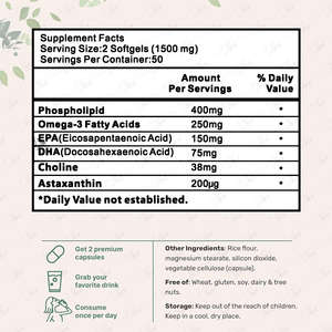 Huile de krill antarctique en gélules molles 3000 mg Oméga 3 Bien-être du cerveau <span class=keywords><strong>rouge</strong></span> Non-OGM Fournisseur de capsules en marque blanche OEM ODM - Product Image 6