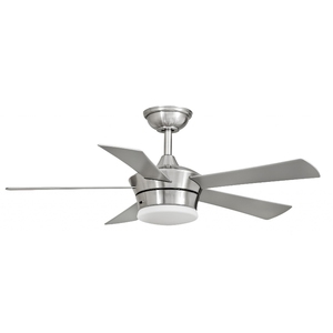 Ventilador de Techo Moderno de 5 Aspas con Lámpara, Regulable, 3 Colores LED, Motor DC, Control Remoto de 6 Velocidades, Ultrasilencioso, ¡Gran Venta! - Product Image 1