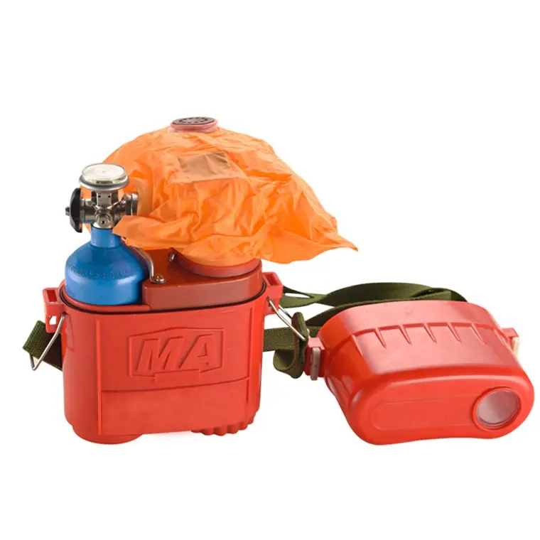 Buona vendita di emergenza di fuga dispositivi di respirazione minatore di emergenza ossigeno auto-soccorritore miniera auto soccorritore