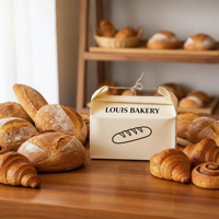 ETpack Sacs en papier kraft personnalisés avec logo pour boulangerie, pain, frites, emballage alimentaire à emporter, fournisseur en gros écologique
