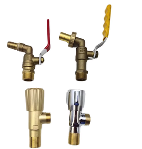 Robinet Bibcock en laiton mural moderne poignée en acier ABS poignée en fer filetage en acier bassin de jardin Machine à laver utilisation salle de bain <span class=keywords><strong>BSP</strong></span> - Product Image 6