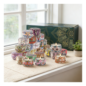 Proveedor de Velas de Marca Privada, Envases de Lujo, Logotipo Personalizado, Mezcla Aromática de Soja, Esquema de Expansión de Red de Venta Minorista - Product Image 4