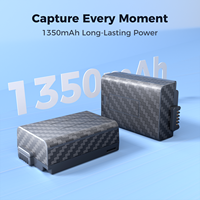 Kit de chargeur de batterie pour appareil photo CE ROHS FCC EN-EL25 1350mAH 7.4V pour Nikon Z50II Z30 Z50 ZFC SLR, haute capacité, universel