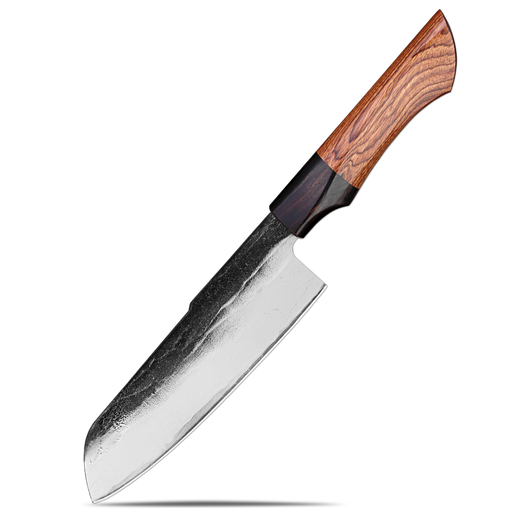 Santoku de acero al carbono de 3 capas SHGSG2411R5x