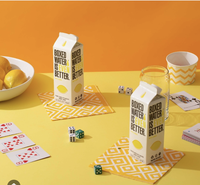 Boîte d'emballage personnalisée en carton pour jus de fruits aseptique, cartons de lait, boîte en carton pour jus avec impression, carton à couvercle supérieur