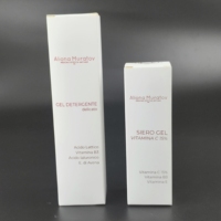 Boîtes d'emballage élégantes personnalisées pour salons de beauté, boîtes pliables en papier estampé à chaud rouge vin et or, échantillons gratuits.