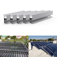 Sistema de Montaje de Paneles Solares en Poste, Estructura de Soporte a Tierra Galvanizada por Inmersión en Caliente