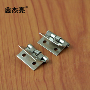 บานพับเหล็กสปริง 25x30x0.8 มม. แบบติดตั้งบนพื้นผิวสำหรับประตูตู้ - Product Image 1