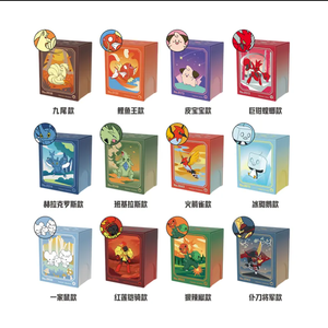 Boosterboks Original chino tarjeta cubierta <span class=keywords><strong>caja</strong></span> <span class=keywords><strong>de</strong></span> almacenamiento conjunto pegatinas magnéticas Pokemoned Fearless Terrestrial Booster Box - Product Image 3