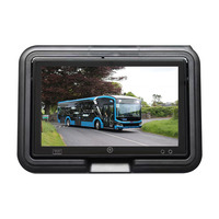 Sièges arrière en cuir de train de bus VIP moniteur écran IPS pour système multimédia et publicitaire