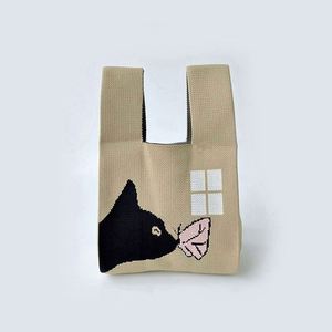 Sac à main en polyester imperméable à fermeture éclair avec motif floral en forme de cœur de dessin animé, mini sac cadeau personnalisé pour mariage, sac fourre-tout - Product Image 3